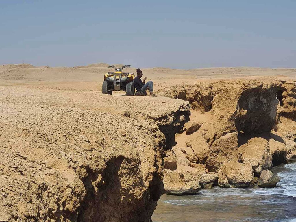 Quad bike to sunset – mountains & sea