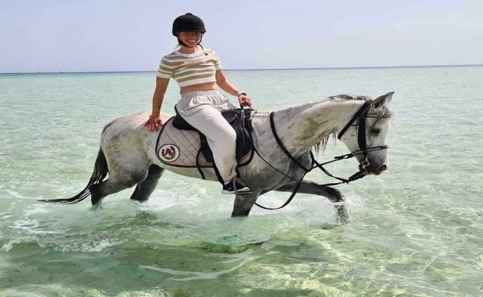 Horse riding in the desert and on the beach