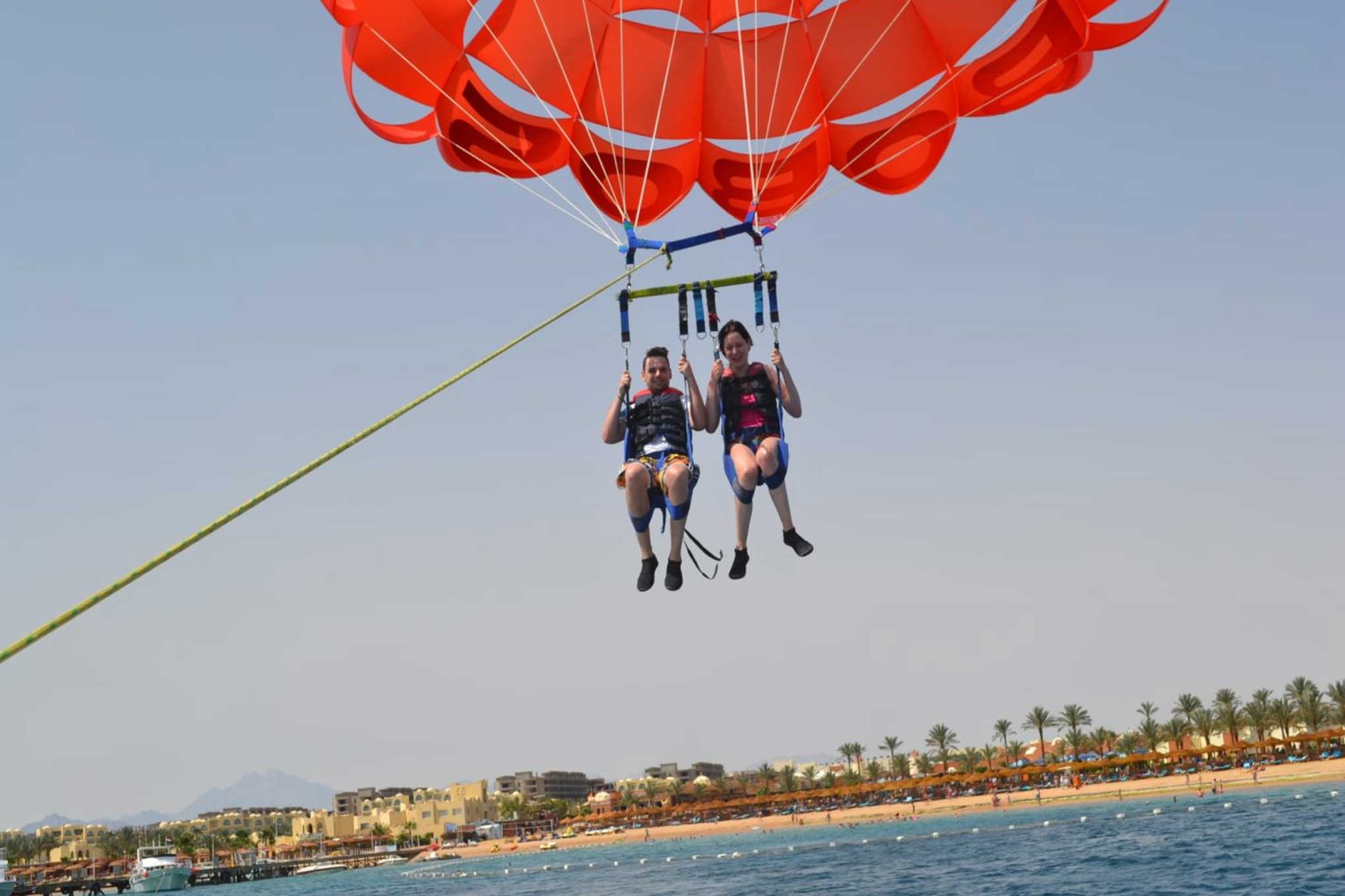 Parasailing Adventures from Hurghada