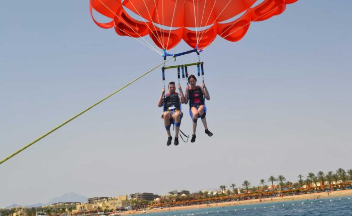 Parasailing Adventures from Hurghada