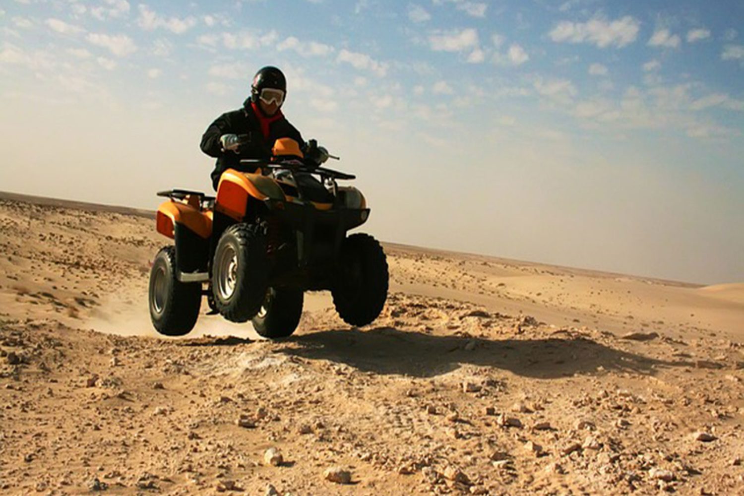 Private Mega Sunset Quad Adventure to the Bedouin village