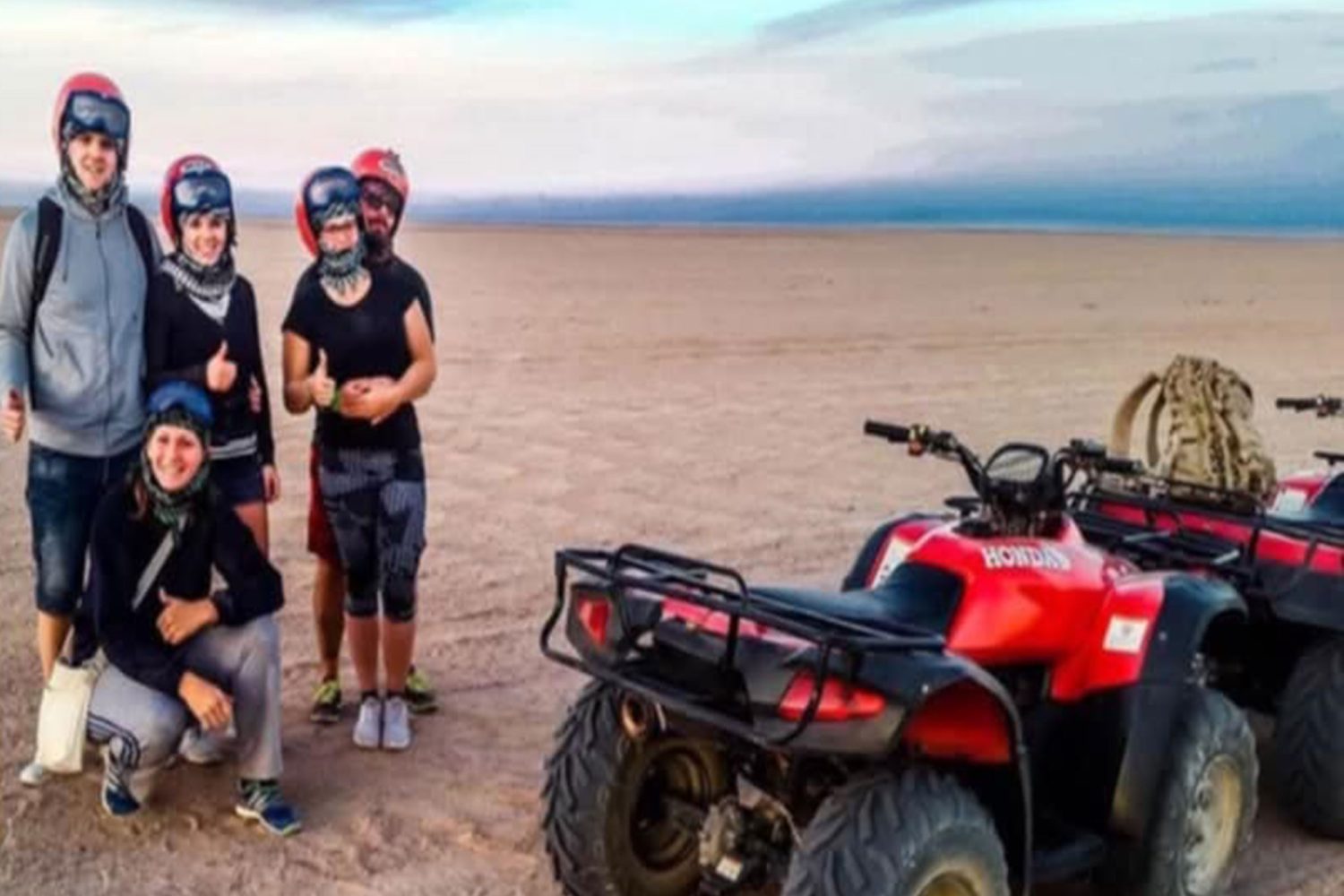 Private ATV Quad Sunset Tour to the Laguna & Desert